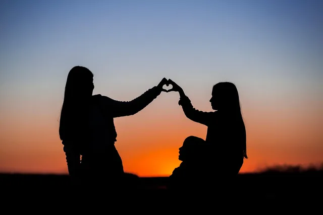 sisters, heart, sunset, sunrise, silhouette, gesture, backlight, love, family, girls, friends, friendship, sunlight, melancholy, serenity, peaceful, dawn, dusk, dark, nature, friendship day, friendship, friendship, friendship, friendship, friendship. Mental wellbeing policy template for families